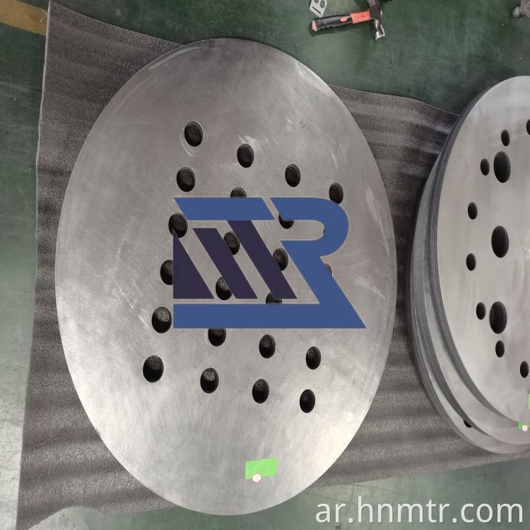 Carbon Fiber Graphite Hard Felt Perforated Disc
